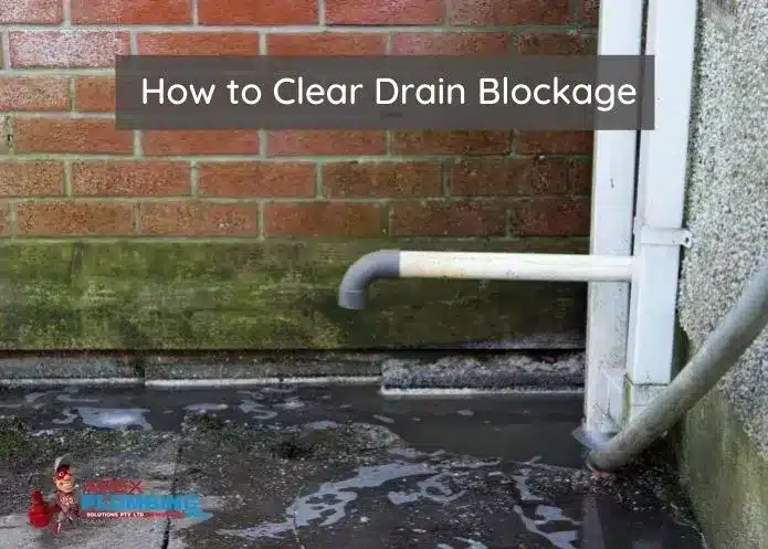 Image presents How to Clear Drain Blockage