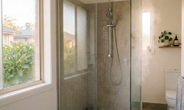 Sydney bathroom shower with inconsistent hot water temperature issue