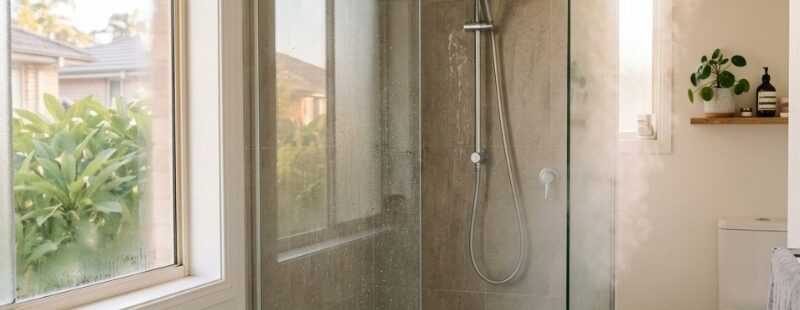 Sydney bathroom shower with inconsistent hot water temperature issue