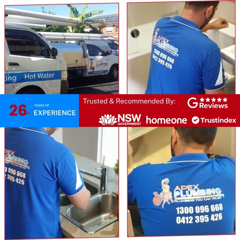 Licensed plumber inspecting pipework inside an Stanmore property