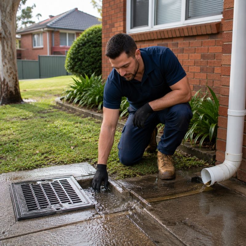 Completed Canterbury drainage job left clear and tidy