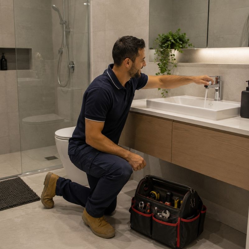 Completed Hurstville repair tested and area left clean