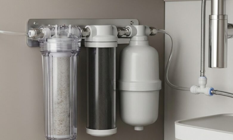 How Water Filters Work Sediment, Carbon and Membrane Stages Explained Dripping tap showing a worn washer or seal causing water to leak from the spout